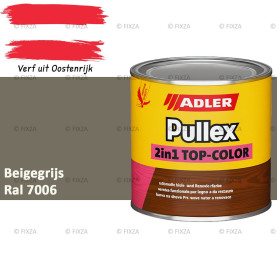 ADLER Pullex 2in1 Top-Color – RAL 7006 Beigegrijs – Dekkende Buitenverf & Houtlazuur | Houtbescherming voor Buiten