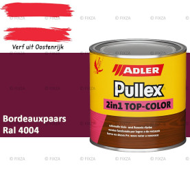 ADLER Pullex 2in1 Top-Color – RAL 4004 Bordeauxpaars – Dekkende Buitenverf & Houtlazuur | Houtbescherming voor Buiten