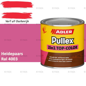 ADLER Pullex 2in1 Top-Color – RAL 4003 Heidepaars – Dekkende Buitenverf & Houtlazuur | Houtbescherming voor Buiten