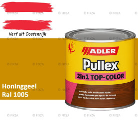 ADLER Pullex 2in1 Top-Color – RAL 1005 Honinggeel – Dekkende Buitenverf & Houtlazuur | Houtbescherming voor Buiten
