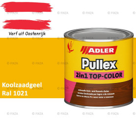 ADLER Pullex 2in1 Top-Color – RAL 1021 Koolzaadgeel – Dekkende Buitenverf & Houtlazuur | Houtbescherming voor Buiten