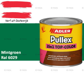 ADLER Pullex 2in1 Top-Color – RAL 6029 Mintgroen – Dekkende Buitenverf & Houtlazuur | Houtbescherming voor Buiten