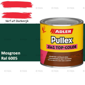 ADLER Pullex 2in1 Top-Color – RAL 6005 Mosgroen – Dekkende Buitenverf & Houtlazuur | Houtbescherming voor Buiten
