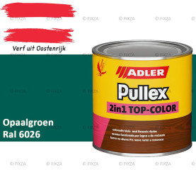 ADLER Pullex 2in1 Top-Color – RAL 6026 Opaalgroen – Dekkende Buitenverf & Houtlazuur | Houtbescherming voor Buiten