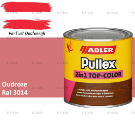 ADLER Pullex 2in1 Top-Color – RAL 3014 Oudroze – Dekkende Buitenverf & Houtlazuur | Houtbescherming voor Buiten