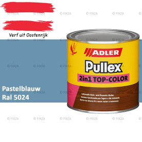 ADLER Pullex 2in1 Top-Color – RAL 5024 Pastelblauw – Dekkende Buitenverf & Houtlazuur | Houtbescherming voor Buiten