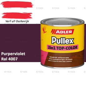 ADLER Pullex 2in1 Top-Color – RAL 4007 Purperviolet – Dekkende Buitenverf & Houtlazuur | Houtbescherming voor Buiten
