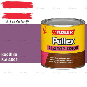 ADLER Pullex 2in1 Top-Color – RAL 4001 Roodlila – Dekkende Buitenverf & Houtlazuur | Houtbescherming voor Buiten