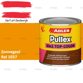 ADLER Pullex 2in1 Top-Color – RAL 1037 Zonnegeel – Dekkende Buitenverf & Houtlazuur | Houtbescherming voor Buiten