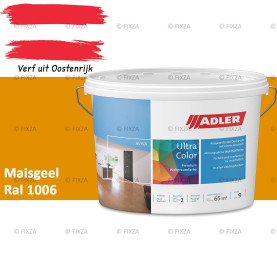 ADLER Aviva Ultra-Color SD – Maisgeel – Premium watergedragen muurverf met Smart-Dry Technology | Strepenvrij, hoge dekking, matte binnenverf voor wanden & plafonds
