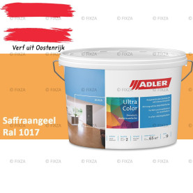 ADLER Aviva Ultra-Color SD – Saffraangeel – Premium watergedragen muurverf met Smart-Dry Technology | Strepenvrij, hoge dekking, matte binnenverf voor wanden & plafonds