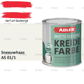 ADLER Vivido Krijtverf – Sneeuwhaas – Matte duurzame verf voor hout, meubels, deuren, metaal & kunststof
