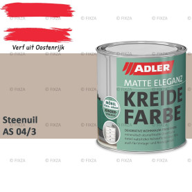 ADLER Vivido Krijtverf – Steenuil – Matte duurzame verf voor hout, meubels, deuren, metaal & kunststof