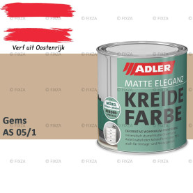 ADLER Vivido Krijtverf – Gems – Matte duurzame verf voor hout, meubels, deuren, metaal & kunststof