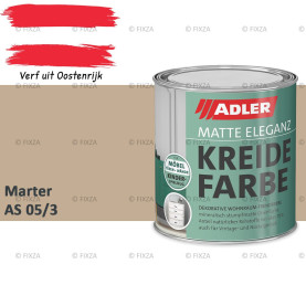 ADLER Vivido Krijtverf – Marter – Matte duurzame verf voor hout, meubels, deuren, metaal & kunststof