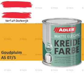 ADLER Vivido Krijtverf – Goudpluim – Matte duurzame verf voor hout, meubels, deuren, metaal & kunststof