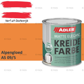 ADLER Vivido Krijtverf – Alpengloed – Matte duurzame verf voor hout, meubels, deuren, metaal & kunststof