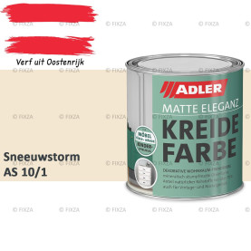 ADLER Vivido Krijtverf – Sneeuwstorm – Matte duurzame verf voor hout, meubels, deuren, metaal & kunststof