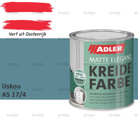 ADLER Vivido Krijtverf – IJskou – Matte duurzame verf voor hout, meubels, deuren, metaal & kunststof
