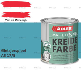 ADLER Vivido Krijtverf – Gletsjerspleet – Matte duurzame verf voor hout, meubels, deuren, metaal & kunststof