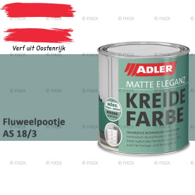 ADLER Vivido Krijtverf – Fluweelpootje – Matte duurzame verf voor hout, meubels, deuren, metaal & kunststof
