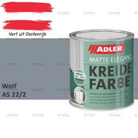 ADLER Vivido Krijtverf – Wolf – Matte duurzame verf voor hout, meubels, deuren, metaal & kunststof