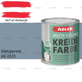 ADLER Vivido Krijtverf – Gletsjervlo – Matte duurzame verf voor hout, meubels, deuren, metaal & kunststof