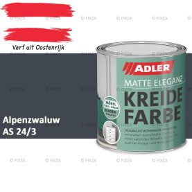 ADLER Vivido Krijtverf – Alpenzwaluw – Matte duurzame verf voor hout, meubels, deuren, metaal & kunststof