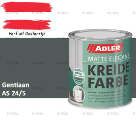 ADLER Vivido Krijtverf – Gentiaan – Matte duurzame verf voor hout, meubels, deuren, metaal & kunststof