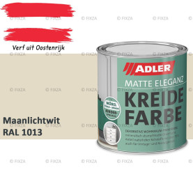 ADLER Vivido Krijtverf – Maanlichtwit – Matte duurzame verf voor hout, meubels, deuren, metaal & kunststof