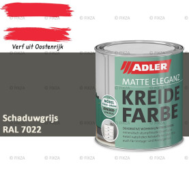 ADLER Vivido Krijtverf – Schaduwgrijs – Matte duurzame verf voor hout, meubels, deuren, metaal & kunststof