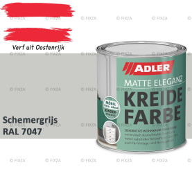 ADLER Vivido Krijtverf – Schemergrijs – Matte duurzame verf voor hout, meubels, deuren, metaal & kunststof