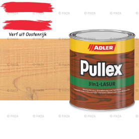 ADLER Pullex 3in1 lazuur – kleur Douglas – Houtbeits met Drievoudige Werking voor Gevel, Schutting en Tuinhout – Grondlaag, Bescherming en Afwerking in Één