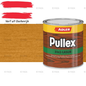ADLER Pullex 3in1 lazuur – kleur Lockenkopf – Houtbeits met Drievoudige Werking voor Gevel, Schutting en Tuinhout – Grondlaag, Bescherming en Afwerking in Één