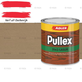 ADLER Pullex 3in1 lazuur – kleur Prinzessin Leia – Houtbeits met Drievoudige Werking voor Gevel, Schutting en Tuinhout – Grondlaag, Bescherming en Afwerking in Één