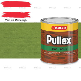 ADLER Pullex 3in1 lazuur – kleur Tikal – Houtbeits met Drievoudige Werking voor Gevel, Schutting en Tuinhout – Grondlaag, Bescherming en Afwerking in Één