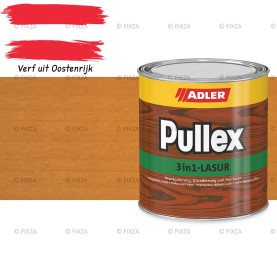 ADLER Pullex 3in1 lazuur – kleur Tukan – Houtbeits met Drievoudige Werking voor Gevel, Schutting en Tuinhout – Grondlaag, Bescherming en Afwerking in Één