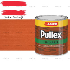 ADLER Pullex 3in1 lazuur – kleur Großer Feuerfalter – Houtbeits met Drievoudige Werking voor Gevel, Schutting en Tuinhout – Grondlaag, Bescherming en Afwerking in Één