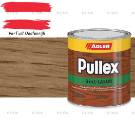 ADLER Pullex 3in1 lazuur – kleur Abruzzen – Houtbeits met Drievoudige Werking voor Gevel, Schutting en Tuinhout – Grondlaag, Bescherming en Afwerking in Één