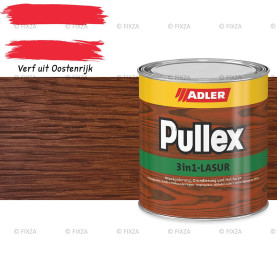 ADLER Pullex 3in1 lazuur – kleur Sashimi – Houtbeits met Drievoudige Werking voor Gevel, Schutting en Tuinhout – Grondlaag, Bescherming en Afwerking in Één