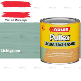 ADLER Pullex Aqua 3in1 Lazuur kleur Lichtgroen – Beits voor Schuttingen, Gevelbekleding & Tuinhout (Transparant)