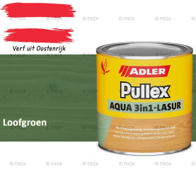 ADLER Pullex Aqua 3in1 Lazuur kleur Loofgroen – Beits voor Schuttingen, Gevelbekleding & Tuinhout (Transparant)