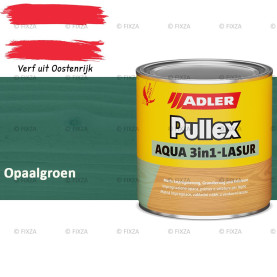 ADLER Pullex Aqua 3in1 Lazuur kleur Opaalgroen – Beits voor Schuttingen, Gevelbekleding & Tuinhout (Transparant)