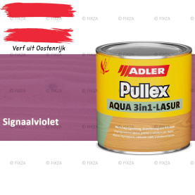 ADLER Pullex Aqua 3in1 Lazuur kleur Signaalviolet – Beits voor Schuttingen, Gevelbekleding & Tuinhout (Transparant)