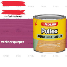 ADLER Pullex Aqua 3in1 Lazuur kleur Verkeerspurper – Beits voor Schuttingen, Gevelbekleding & Tuinhout (Transparant)