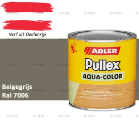 Pullex Aqua-Color – Beigegrijs – Duurzame houtbescherming voor hout buiten