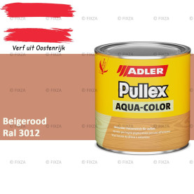 Pullex Aqua-Color – Beigerood – Duurzame houtbescherming voor hout buiten