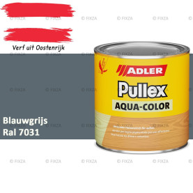 Pullex Aqua-Color – Blauwgrijs – Duurzame houtbescherming voor hout buiten