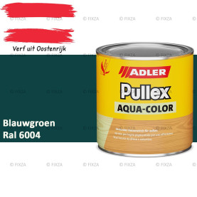 Pullex Aqua-Color – Blauwgroen – Duurzame houtbescherming voor hout buiten