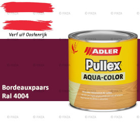 Pullex Aqua-Color – Bordeauxpaars – Duurzame houtbescherming voor hout buiten